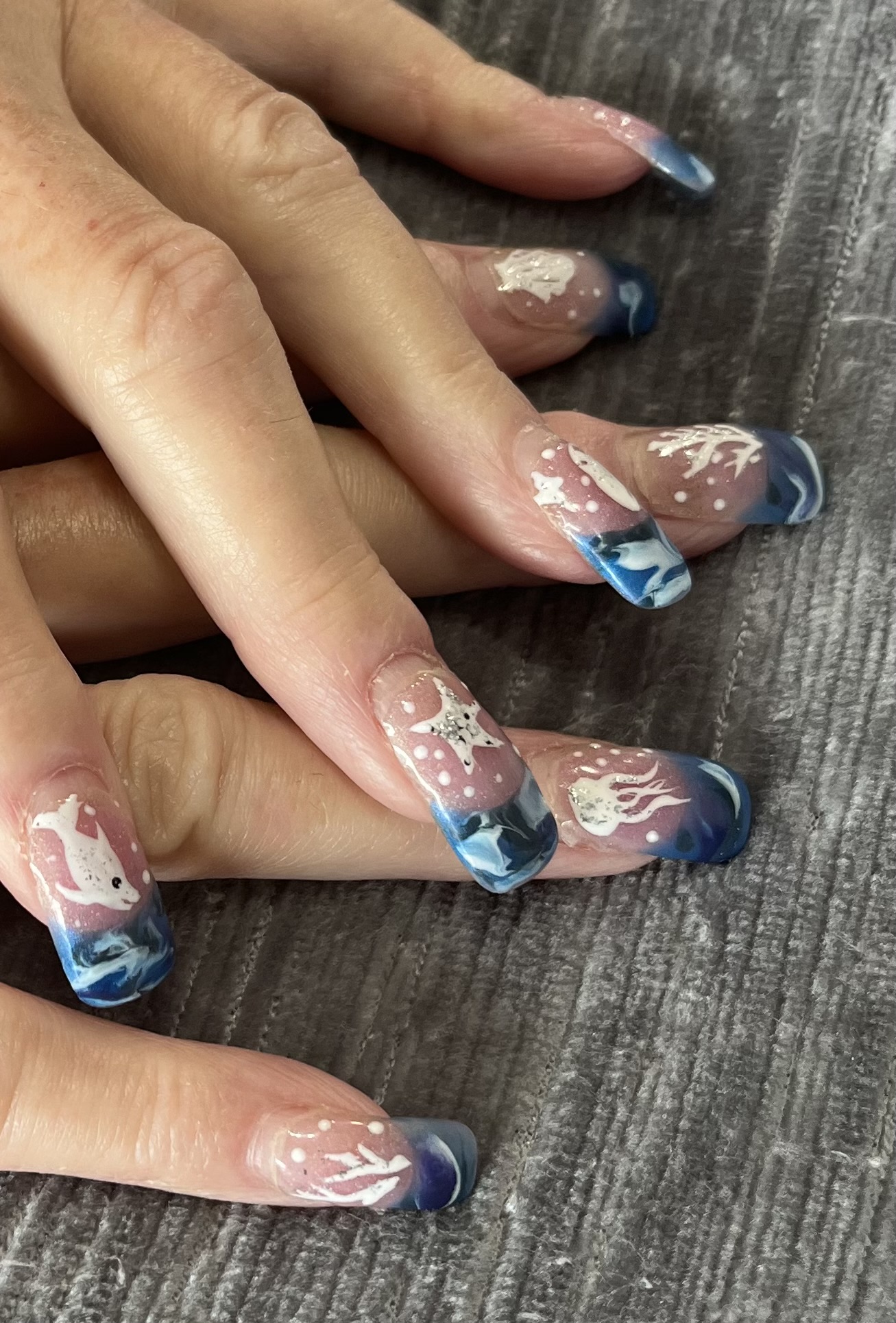 Artzy Nails nail work in Georgetown, Texas